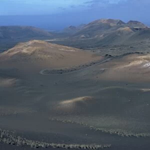 Timanfaya National Park (Fire Mountains), Lanzarote, Canary Islands, Spain, Europe