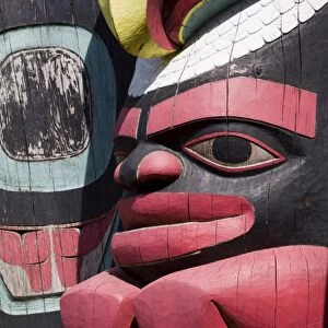 Totem Pole at Icy Strait Point Cultural Center, Hoonah City, Chichagof Island