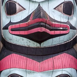 Totem Pole at Icy Strait Point Cultural Center, Hoonah City, Chichagof Island