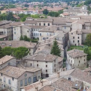 View of Gubbio, Umbria, Italy, Europe