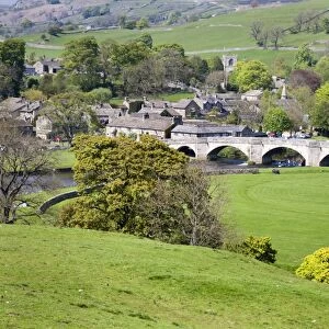 The Village of Burnsall in Wharfedale, Yorkshire Dales, Yorkshire, England, United Kingdom, Europe