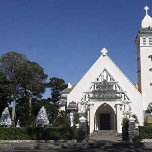 Vung Tau Catholic church, Vung Tau, Vietnam, Indochina, Southeast Asia, Asia