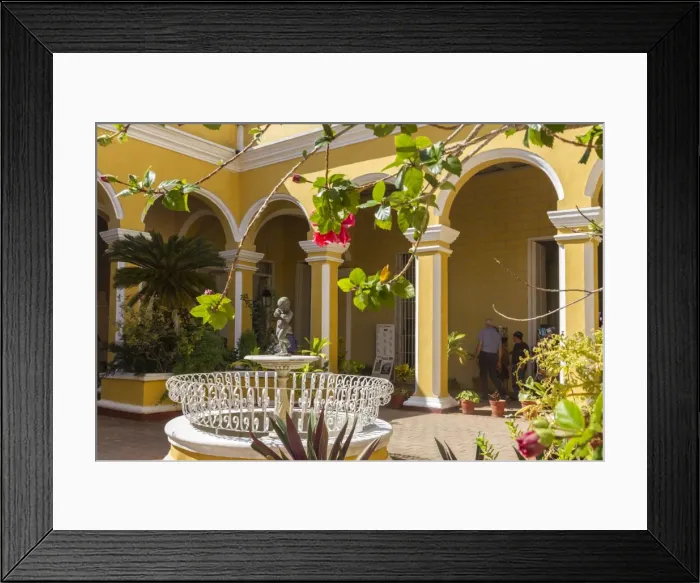 Framed Print : Courtyard of Cantero Palace, Trinidad, UNESCO World Heritage Site, Cuba, West Indies, Caribbean, Central America Framed Print : Courtyard of Cantero Palace, Trinidad, UNESCO World Heritage Site, Cuba, West Indies, Caribbean, Central America