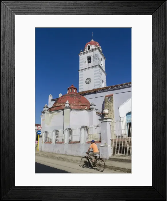 Framed Print : Parish church, Sancti Spiritus, Cuba, West Indies, Caribbean, Central America Framed Print : Parish church, Sancti Spiritus, Cuba, West Indies, Caribbean, Central America