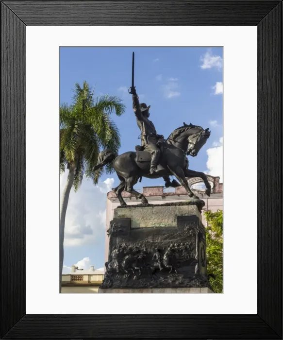 Framed Print : Ignacio Agramonte statue, Camaguey, Cuba, West Indies, Caribbean, Central America Framed Print : Ignacio Agramonte statue, Camaguey, Cuba, West Indies, Caribbean, Central America