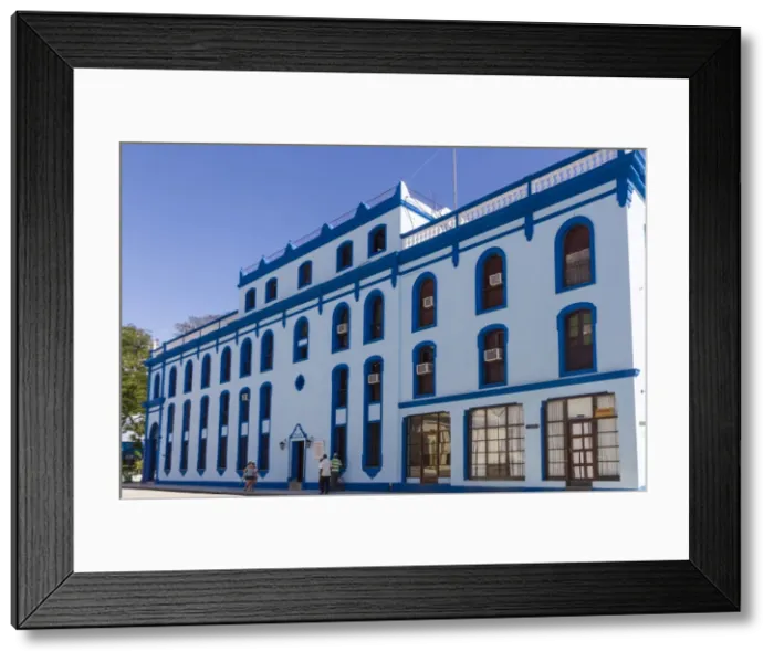 Framed Print : Historic building of 1867 revolution, where Perucho Figueredo composed Cuban National Anthem, Bayamo, Cuba, West Indies, Caribbean, Central America