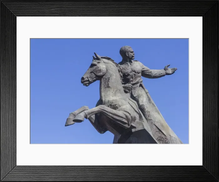 Framed Print : Antonio Maceo equestrian statue, Revolution Square, Santiago, Cuba, West Indies, Caribbean, Central America Framed Print : Antonio Maceo equestrian statue, Revolution Square, Santiago, Cuba, West Indies, Caribbean, Central America
