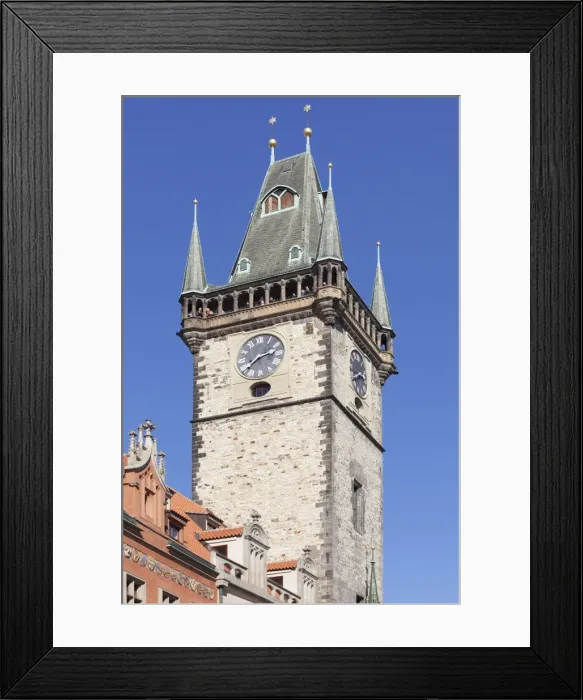 Framed Print : Tower of the Old Town Hall, Old Town Square (Staromestske namesti), Prague, Bohemia, Czech Republic, Europe Framed Print : Tower of the Old Town Hall, Old Town Square (Staromestske namesti), Prague, Bohemia, Czech Republic, Europe