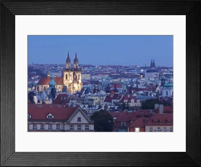 Framed Print : View over the Old Town with Tyn Cathedral (Church of Our Lady Before Tyn), Prague, Bohemia, Czech Republic, Europe Framed Print : View over the Old Town with Tyn Cathedral (Church of Our Lady Before Tyn), Prague, Bohemia, Czech Republic, Europe