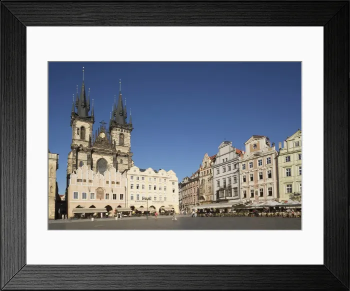 Framed Print : Old Town Square (Staromestske namesti) and Tyn Cathedral (Church of Our Lady Before Tyn), Prague, Czech Republic, Europe Framed Print : Old Town Square (Staromestske namesti) and Tyn Cathedral (Church of Our Lady Before Tyn), Prague, Czech Republic, Europe