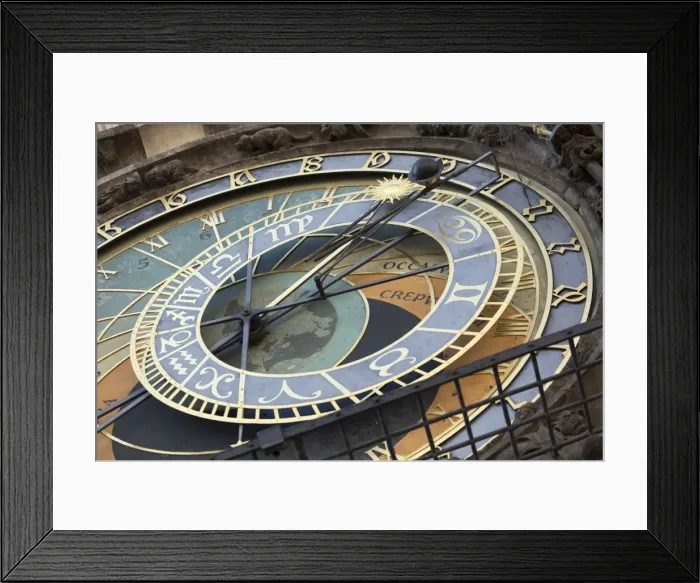 Framed Print : Astronomical clock, Old Town Hall, Prague, Czech Republic, Europe Framed Print : Astronomical clock, Old Town Hall, Prague, Czech Republic, Europe