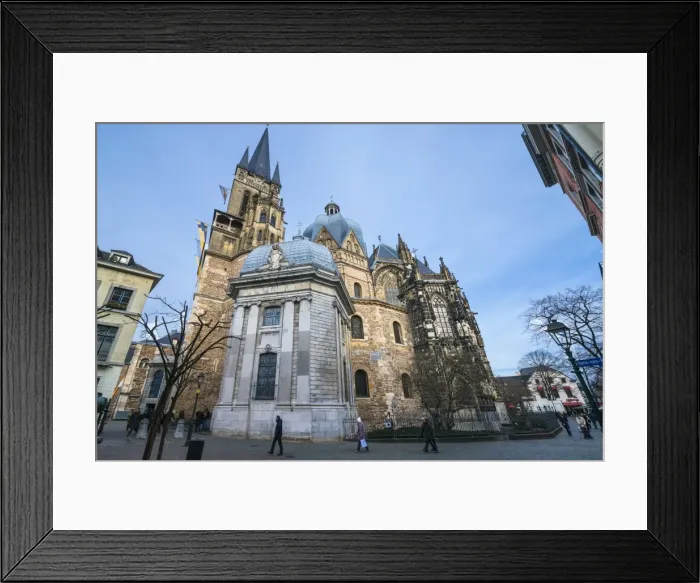 Framed Print : Aachen Cathedral, UNESCO World Heritage Site, Aachen, North Rhine Westphalia, Germany, Europe Framed Print : Aachen Cathedral, UNESCO World Heritage Site, Aachen, North Rhine Westphalia, Germany, Europe