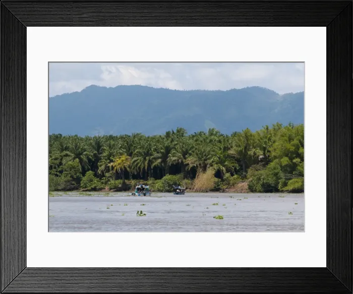 Framed Print : Sierpe River, Osa Peninsula, Costa Rica, Central America Framed Print : Sierpe River, Osa Peninsula, Costa Rica, Central America