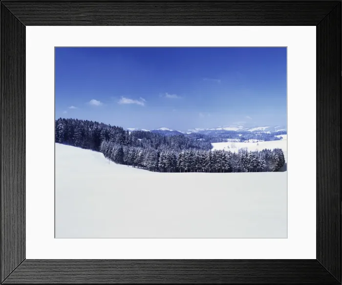 Framed Print : Winter landscape, Glottertal Valley, Black Forest, Baden Wurttemberg, Germany, Europe Framed Print : Winter landscape, Glottertal Valley, Black Forest, Baden Wurttemberg, Germany, Europe