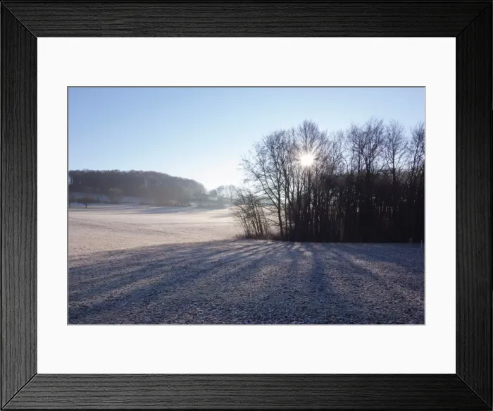 Framed Print : Winter landscape, Swabian Alb, Baden-Wurttemberg, Germany, Europe Framed Print : Winter landscape, Swabian Alb, Baden-Wurttemberg, Germany, Europe