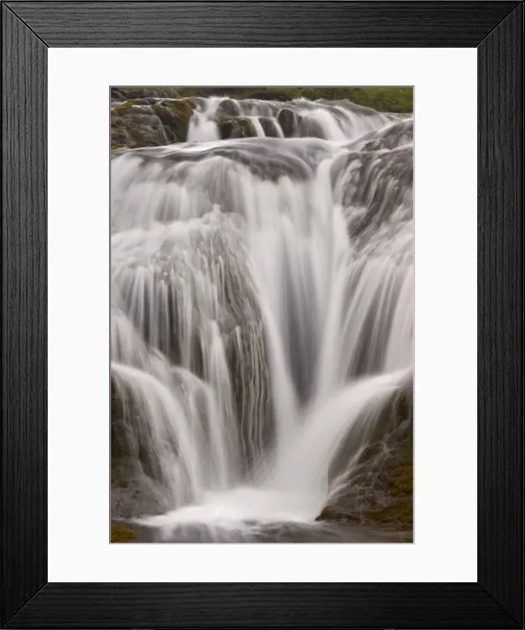 Framed Print : Lambaj Falls, Iceland, Polar Regions Framed Print : Lambaj Falls, Iceland, Polar Regions