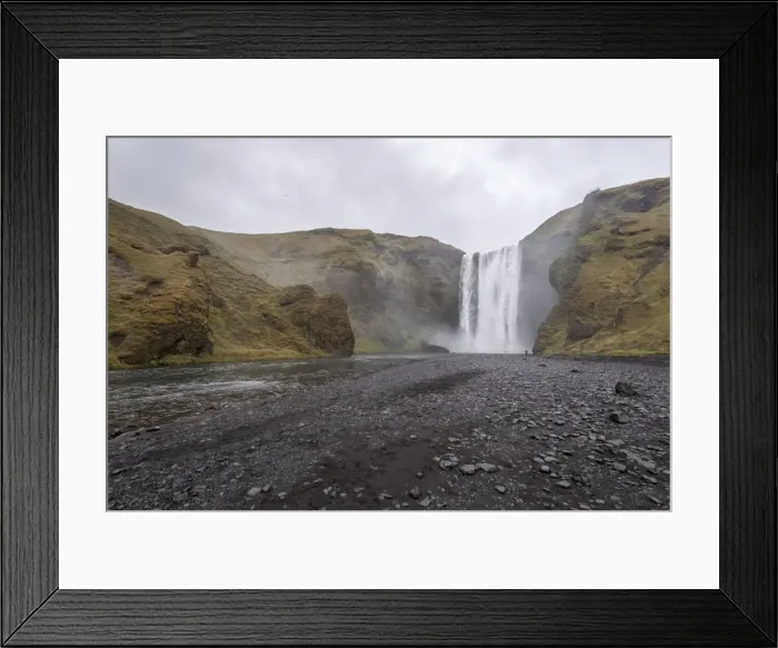 Framed Print : Skogafoss, Iceland, Polar Regions Framed Print : Skogafoss, Iceland, Polar Regions
