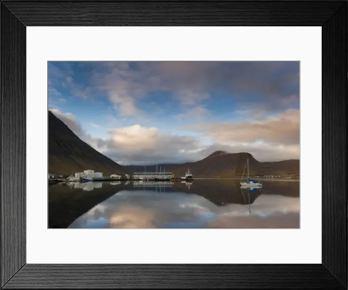 Framed Print : Isafjordur, West Fjords, Iceland, Polar Regions Framed Print : Isafjordur, West Fjords, Iceland, Polar Regions