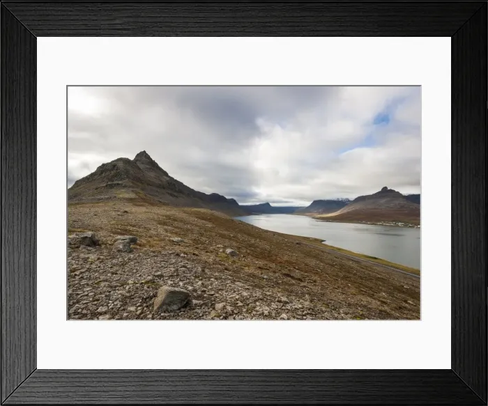 Framed Print : West Fjords, Iceland, Polar Regions Framed Print : West Fjords, Iceland, Polar Regions