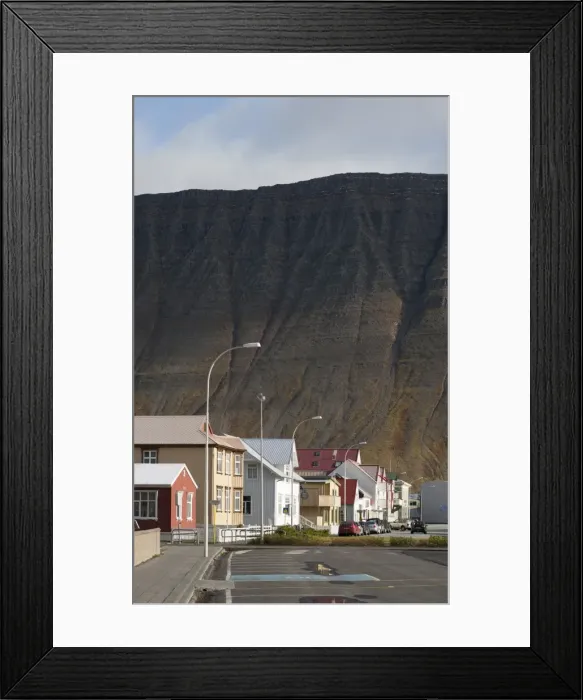 Framed Print : Isafjordur, West Fjords, Iceland, Polar Regions Framed Print : Isafjordur, West Fjords, Iceland, Polar Regions