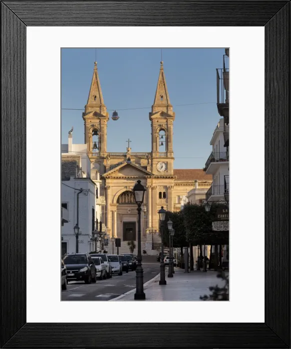 Framed Print : Church in Alberobello, Puglia, Italy, Europe Framed Print : Church in Alberobello, Puglia, Italy, Europe