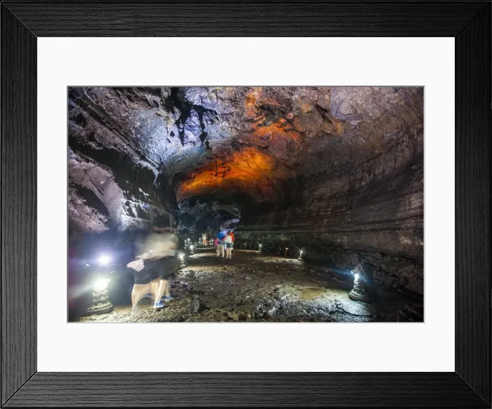 Framed Print : Manjanggul longest lava tube system in the world on the island of Jejudo, UNESCO World Heritage Site, South Korea, Asia Framed Print : Manjanggul longest lava tube system in the world on the island of Jejudo, UNESCO World Heritage Site, South Korea, Asia