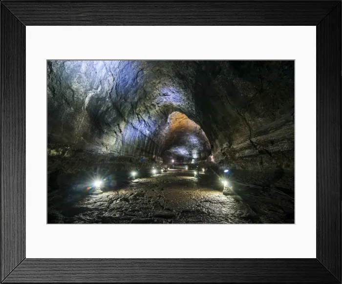 Framed Print : Manjanggul longest lava tube system in the world on the island of Jejudo, UNESCO World Heritage Site, South Korea, Asia Framed Print : Manjanggul longest lava tube system in the world on the island of Jejudo, UNESCO World Heritage Site, South Korea, Asia