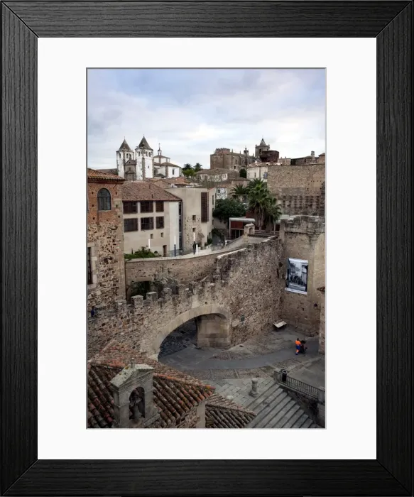 Framed Print : Arco de la Estrella, Caceres, UNESCO World Heritage Site, Extremadura, Spain, Europe Framed Print : Arco de la Estrella, Caceres, UNESCO World Heritage Site, Extremadura, Spain, Europe