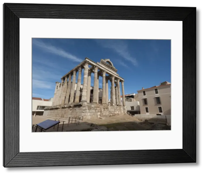Framed Print : Temple of Diana, Merida, UNESCO World Heritage Site, Badajoz, Extremadura, Spain, Europe Framed Print : Temple of Diana, Merida, UNESCO World Heritage Site, Badajoz, Extremadura, Spain, Europe