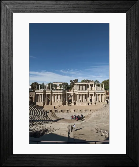 Framed Print : Roman Theater, Merida, UNESCO World Heritage Site, Badajoz, Extremadura, Spain, Europe Framed Print : Roman Theater, Merida, UNESCO World Heritage Site, Badajoz, Extremadura, Spain, Europe