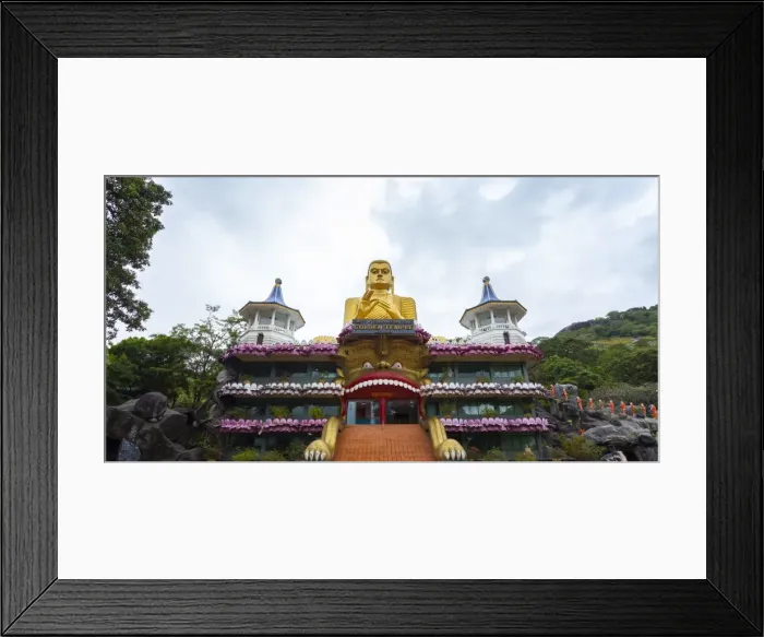 Framed Print : Entrance to Dambulla Museum with caves beyond, Dambulla, Sri Lanka, Asia Framed Print : Entrance to Dambulla Museum with caves beyond, Dambulla, Sri Lanka, Asia