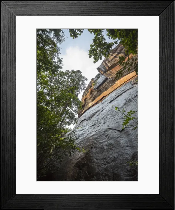 Framed Print : A view from the base of Sigiriya (Lion Rock), UNESCO World Heritage Site, Sri Lanka, Asia Framed Print : A view from the base of Sigiriya (Lion Rock), UNESCO World Heritage Site, Sri Lanka, Asia