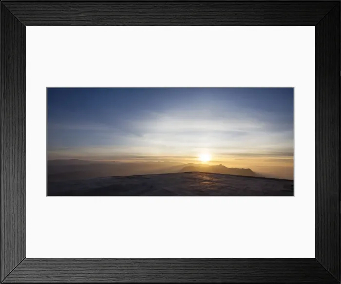 Framed Print : Sunrise from Adams Peak (Sri Pada), Sri Lanka, Asia Framed Print : Sunrise from Adams Peak (Sri Pada), Sri Lanka, Asia