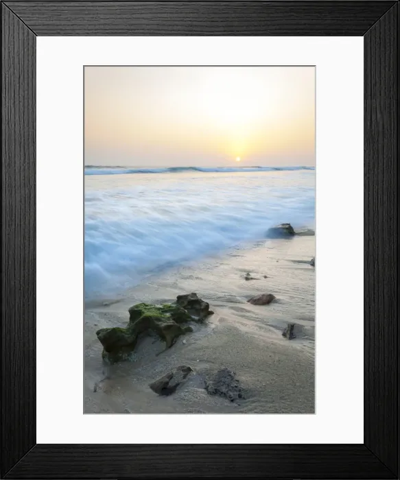 Framed Print : Rocks and surf, Talpe, Sri Lanka, Indian Ocean, Asia Framed Print : Rocks and surf, Talpe, Sri Lanka, Indian Ocean, Asia