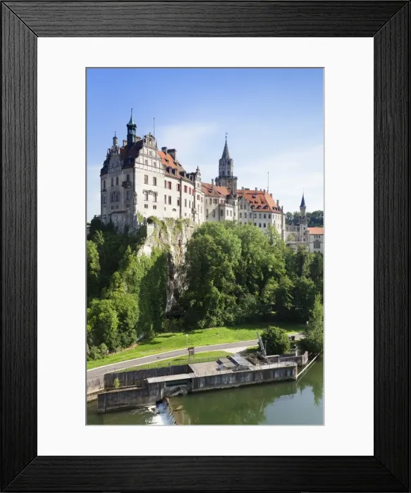 Framed Print : Sigmaringen Castle, Danube River, Upper Danube Nature Park, Swabian Alb, Baden Wurttemberg, Germany, Europe Framed Print : Sigmaringen Castle, Danube River, Upper Danube Nature Park, Swabian Alb, Baden Wurttemberg, Germany, Europe