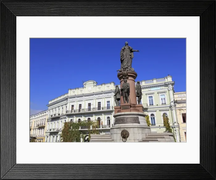 Framed Print : Empress Catherine Monument, Odessa, Crimea, Ukraine, Europe Framed Print : Empress Catherine Monument, Odessa, Crimea, Ukraine, Europe