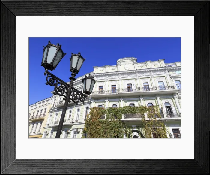 Framed Print : Sabaneev Street, Odessa, Crimea, Ukraine, Europe Framed Print : Sabaneev Street, Odessa, Crimea, Ukraine, Europe