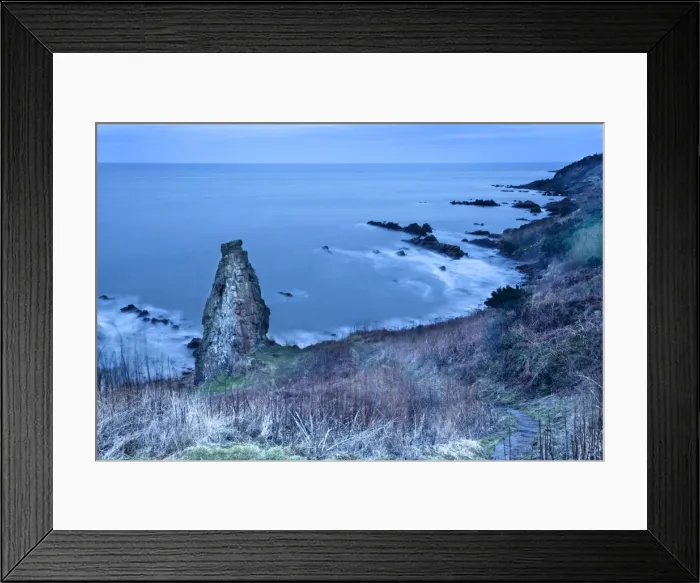 Framed Print : Rock Stack on the Fife Coast near St. Andrews, Fife, Scotland, United Kingdom, Europe Framed Print : Rock Stack on the Fife Coast near St. Andrews, Fife, Scotland, United Kingdom, Europe