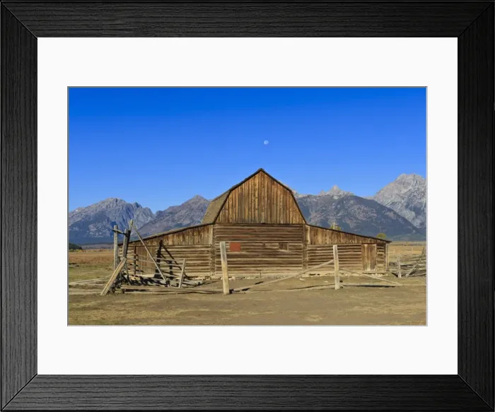Framed Print : Mormon Row barn, Antelope Flats, Grand Teton National Park, Wyoming, United States of America, North America Framed Print : Mormon Row barn, Antelope Flats, Grand Teton National Park, Wyoming, United States of America, North America