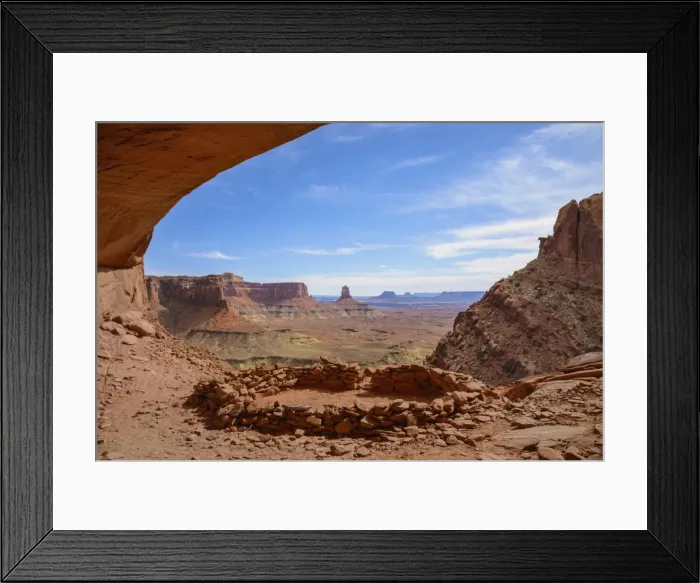 Framed Print : False Kiva, Ancient Indian Ruins, Canyonlands National Park, Islands in the Sky, Utah, United States of America, North America Framed Print : False Kiva, Ancient Indian Ruins, Canyonlands National Park, Islands in the Sky, Utah, United States of America, North America