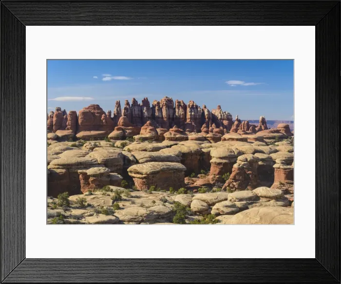 Framed Print : Rock Formations, The Needles section of Canyonlands National Park, Utah, USA Framed Print : Rock Formations, The Needles section of Canyonlands National Park, Utah, USA