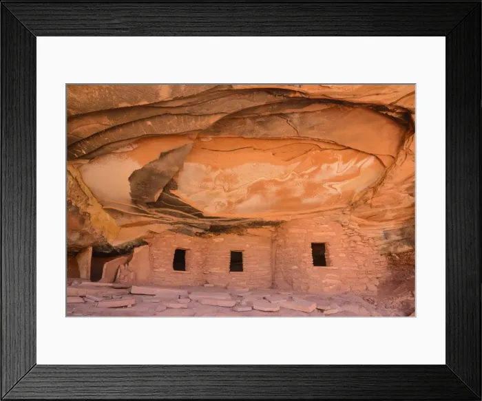 Framed Print : Ancient Indian Granaries, Road Canyon, Cedar Mesa, Utah, United States of America, North America Framed Print : Ancient Indian Granaries, Road Canyon, Cedar Mesa, Utah, United States of America, North America