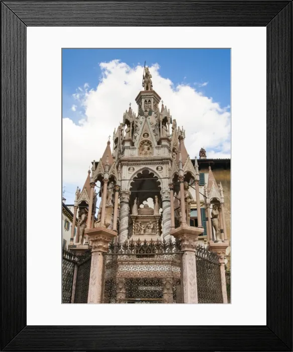 Framed Print : Arche Scaligere, Scaligeri Tombs, Cansignorio Tomb, Verona, UNESCO World Heritage Site, Veneto, Italy, Europe Framed Print : Arche Scaligere, Scaligeri Tombs, Cansignorio Tomb, Verona, UNESCO World Heritage Site, Veneto, Italy, Europe