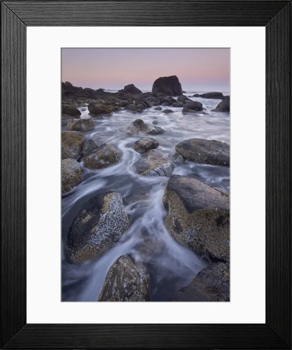 Framed Print : Rocks and sea stacks at dawn, Ecola State Park, Oregon, United States of America, North America Framed Print : Rocks and sea stacks at dawn, Ecola State Park, Oregon, United States of America, North America