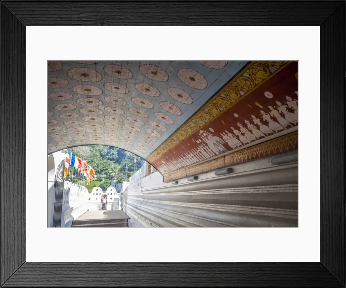Framed Print : Wall and ceiling murals inside the Temple of the Sacred Tooth Relic, Kandy, Sri Lanka Framed Print : Wall and ceiling murals inside the Temple of the Sacred Tooth Relic, Kandy, Sri Lanka