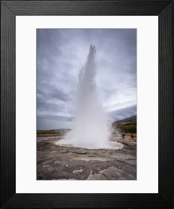 Framed Print : Strokkur Geyser, Golden Circle tour, Iceland, Polar Regions Framed Print : Strokkur Geyser, Golden Circle tour, Iceland, Polar Regions