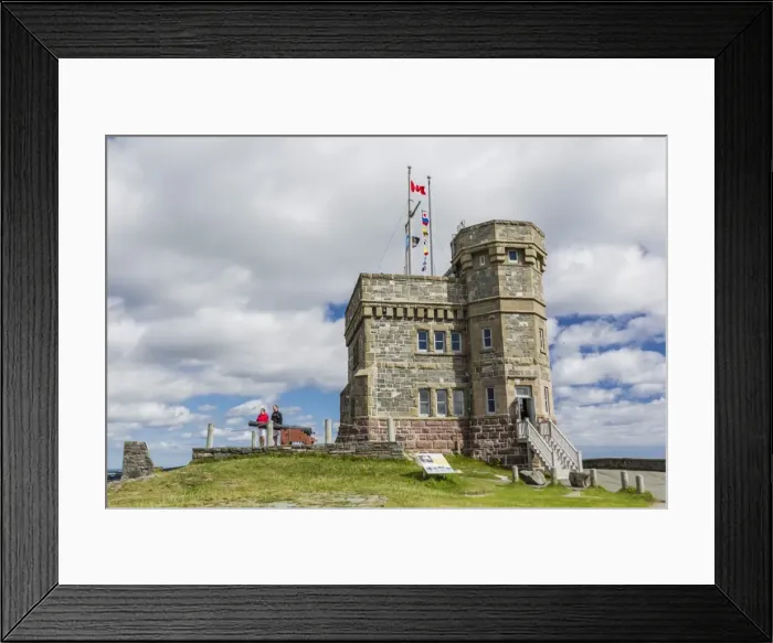 Framed Print : Cabot Tower, Signal Hill National Historic Site, St. Johns, Newfoundland, Canada, North America
