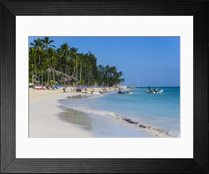 Framed Print : Beach of Bavaro, Punta Cana, Dominican Republic, West Indies, Caribbean, Central America Framed Print : Beach of Bavaro, Punta Cana, Dominican Republic, West Indies, Caribbean, Central America