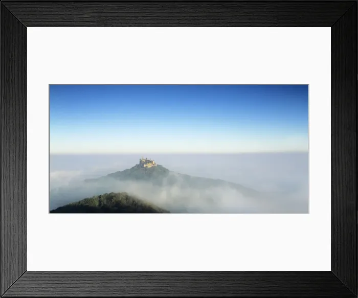 Framed Print : Hohenzollern Castle in early morning fog, Hechingen, Swabian Alb, Baden Wurttemberg, Germany, Europe Framed Print : Hohenzollern Castle in early morning fog, Hechingen, Swabian Alb, Baden Wurttemberg, Germany, Europe