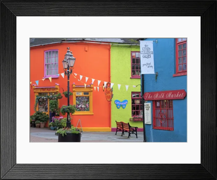 Framed Print : Newmans Mall, Kinsale Town, County Cork, Munster, Republic of Ireland, Europe Framed Print : Newmans Mall, Kinsale Town, County Cork, Munster, Republic of Ireland, Europe